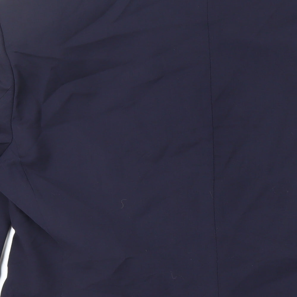 Autograph Mens Blue Wool Jacket Suit Jacket Size 40 Regular