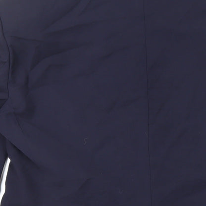 Autograph Mens Blue Wool Jacket Suit Jacket Size 40 Regular