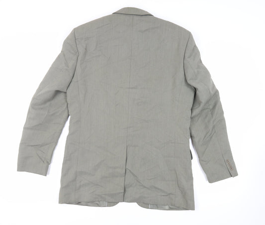 Mens UK Size 38 Burton Regular Green Suit Jacket