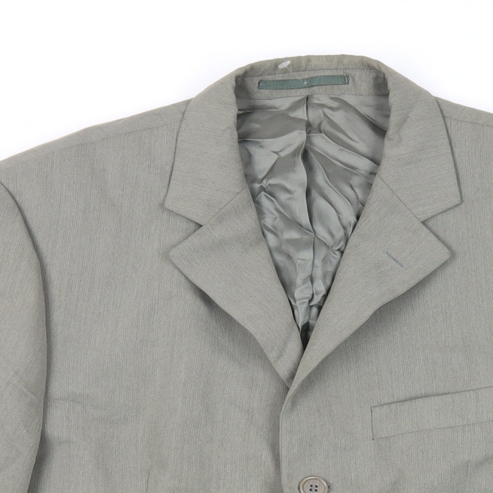 Mens UK Size 38 Burton Regular Green Suit Jacket