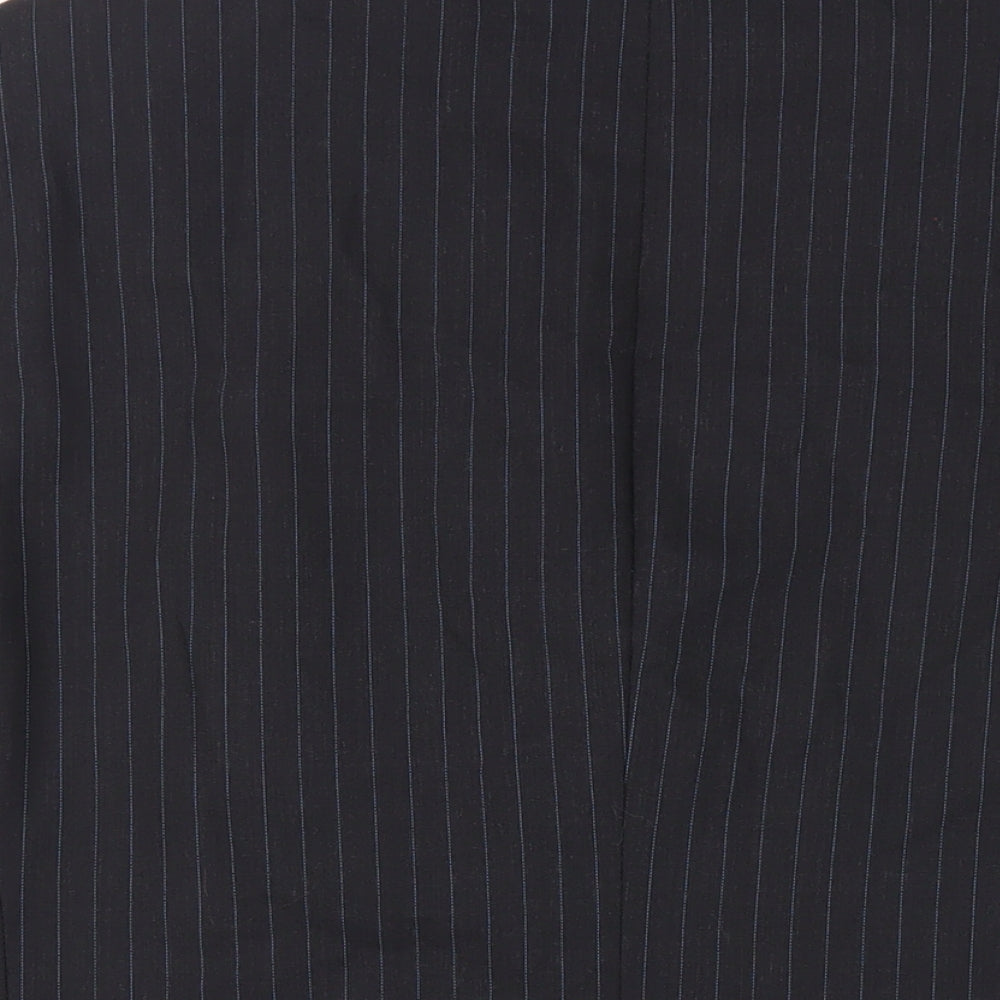 Mens UK Size 44 Burton Regular Black Suit Jacket