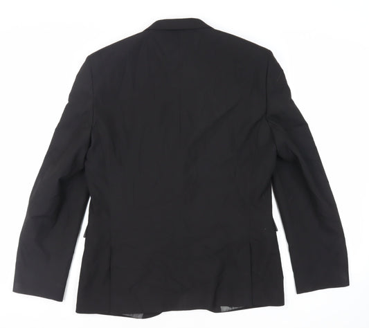 Mens UK Size 42 NEXT Regular Black Suit Jacket