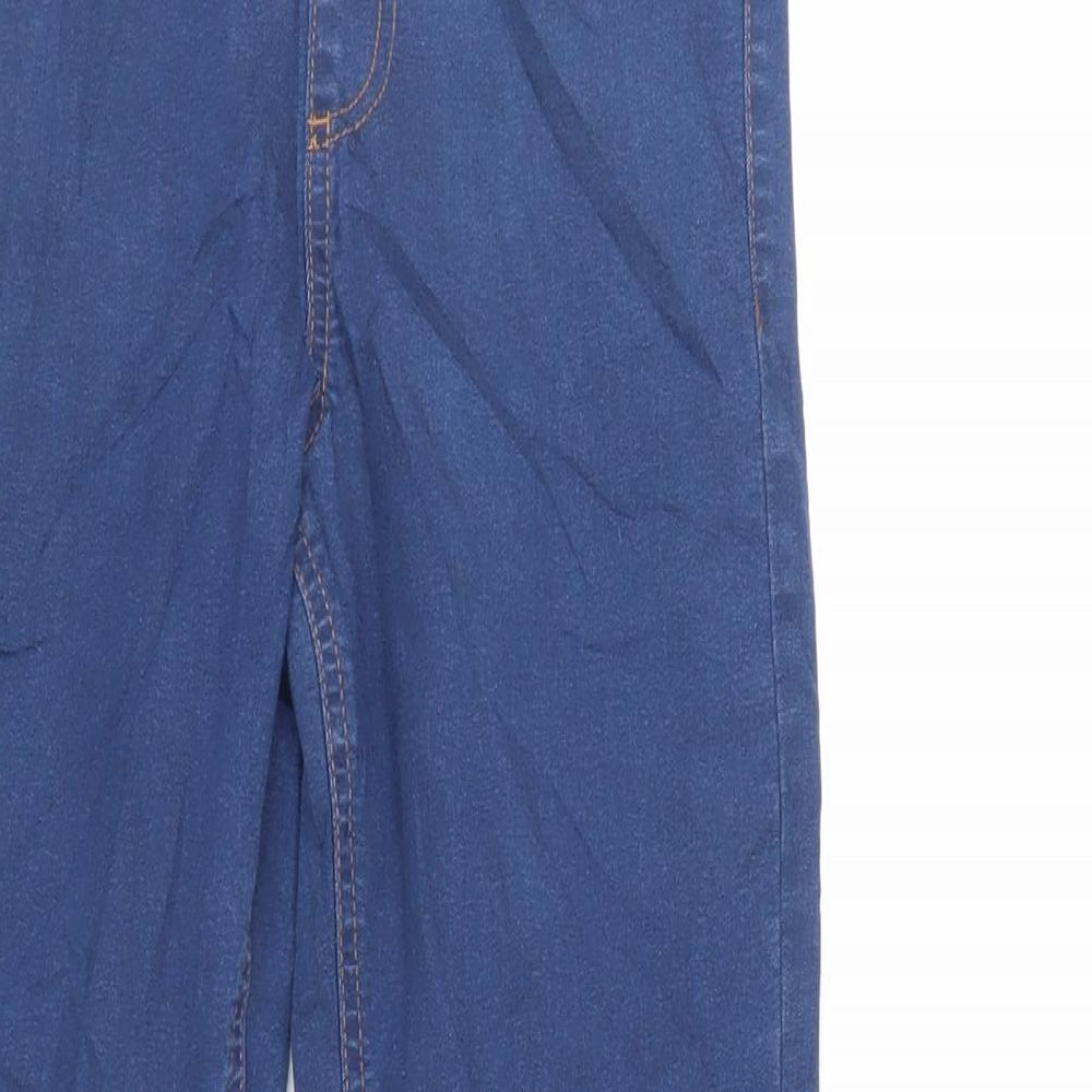 Womens UK Size 8 Marks and Spencer Regular Fit Jegging Blue Jeans