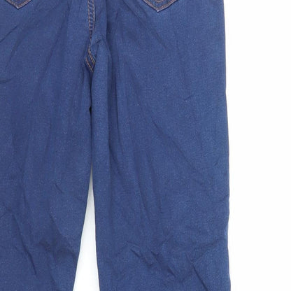Womens UK Size 8 Marks and Spencer Regular Fit Jegging Blue Jeans