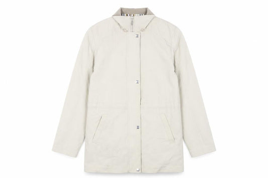 Liz Claiborne Womens Beige Jacket Size M Zip