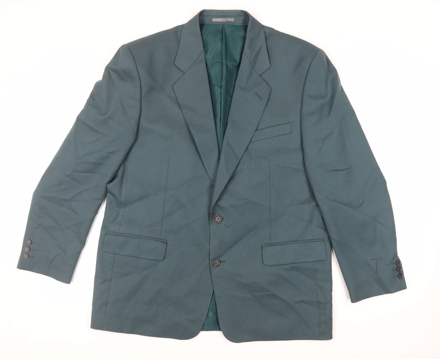 Mens UK Size 44 Berkertex Regular Green Suit Jacket