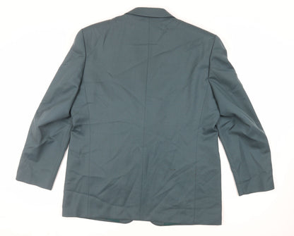 Mens UK Size 44 Berkertex Regular Green Suit Jacket