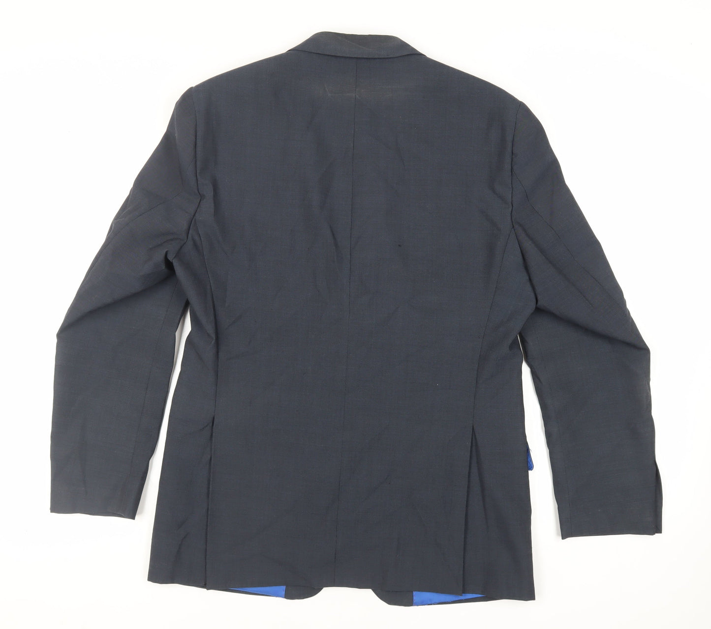 Mens UK Size 40 Hawes & Curtis Regular Blue Suit Jacket