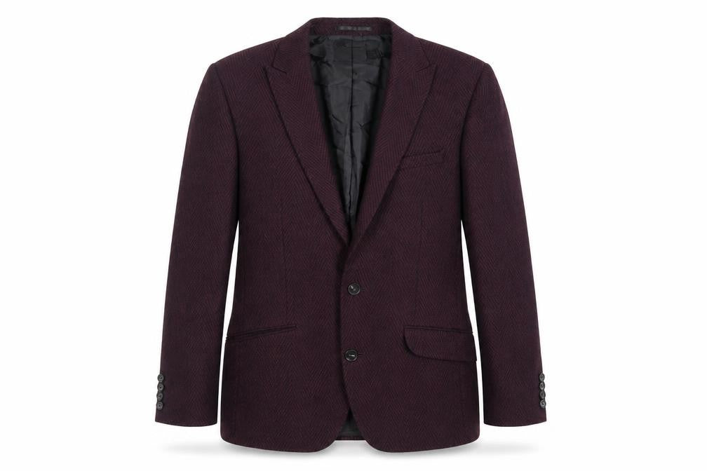 Mens UK Size 36 ASOS Regular Purple Suit Jacket