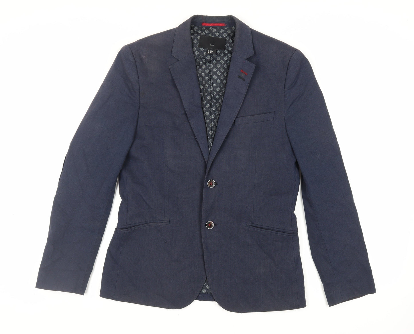 Mens UK Size 38 H&M Regular Blue Suit Jacket