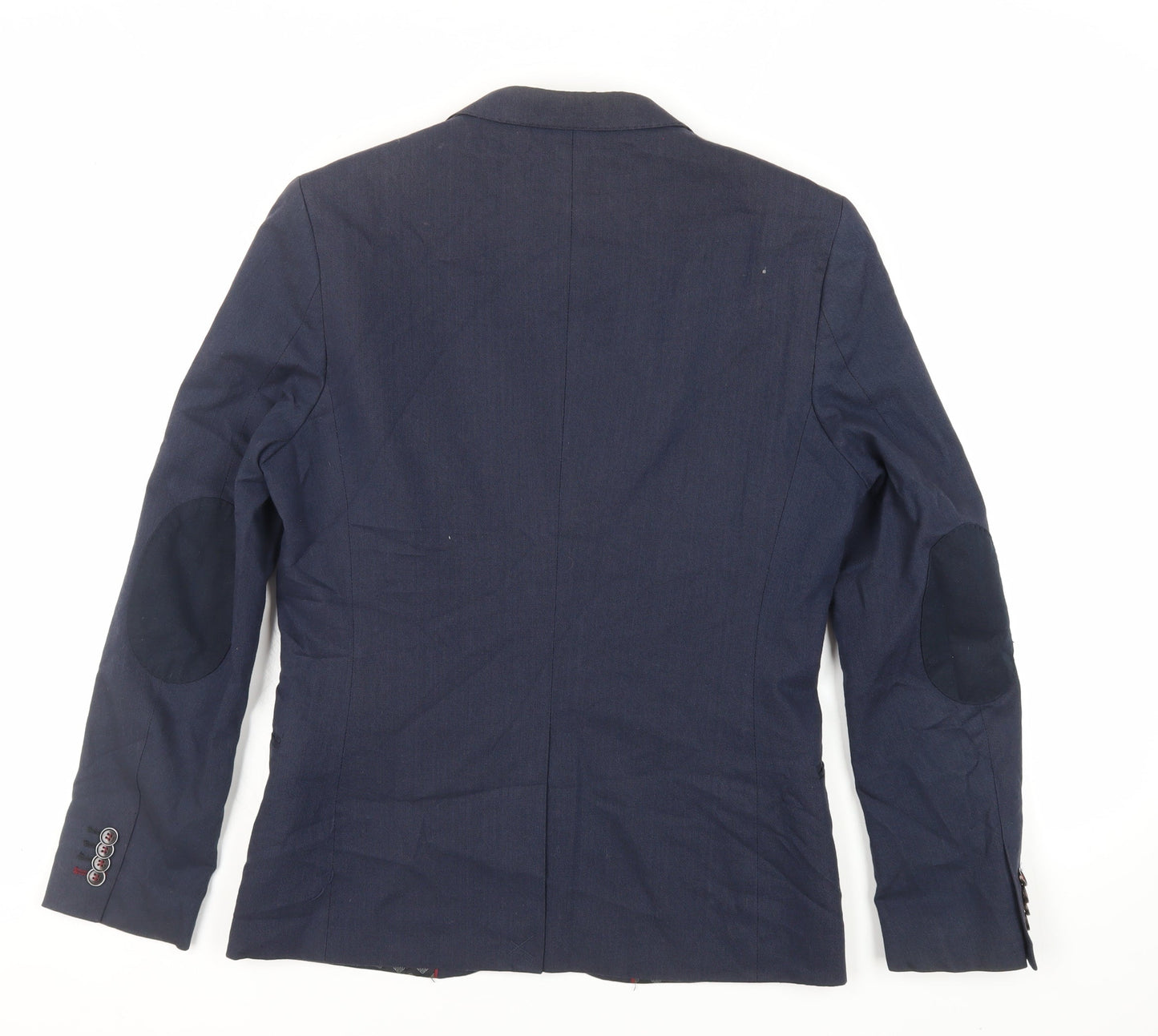 Mens UK Size 38 H&M Regular Blue Suit Jacket