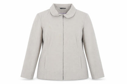 Bonmarché Womens Beige Jacket Size 24 Zip