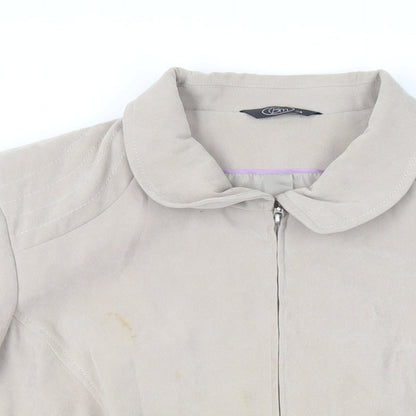 Bonmarché Womens Beige Jacket Size 24 Zip
