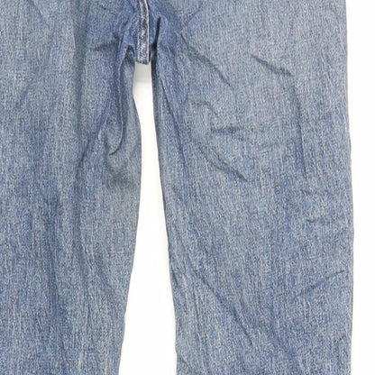 Womens UK Size 8 Denim & Co. Regular Fit Straight Blue Jeans