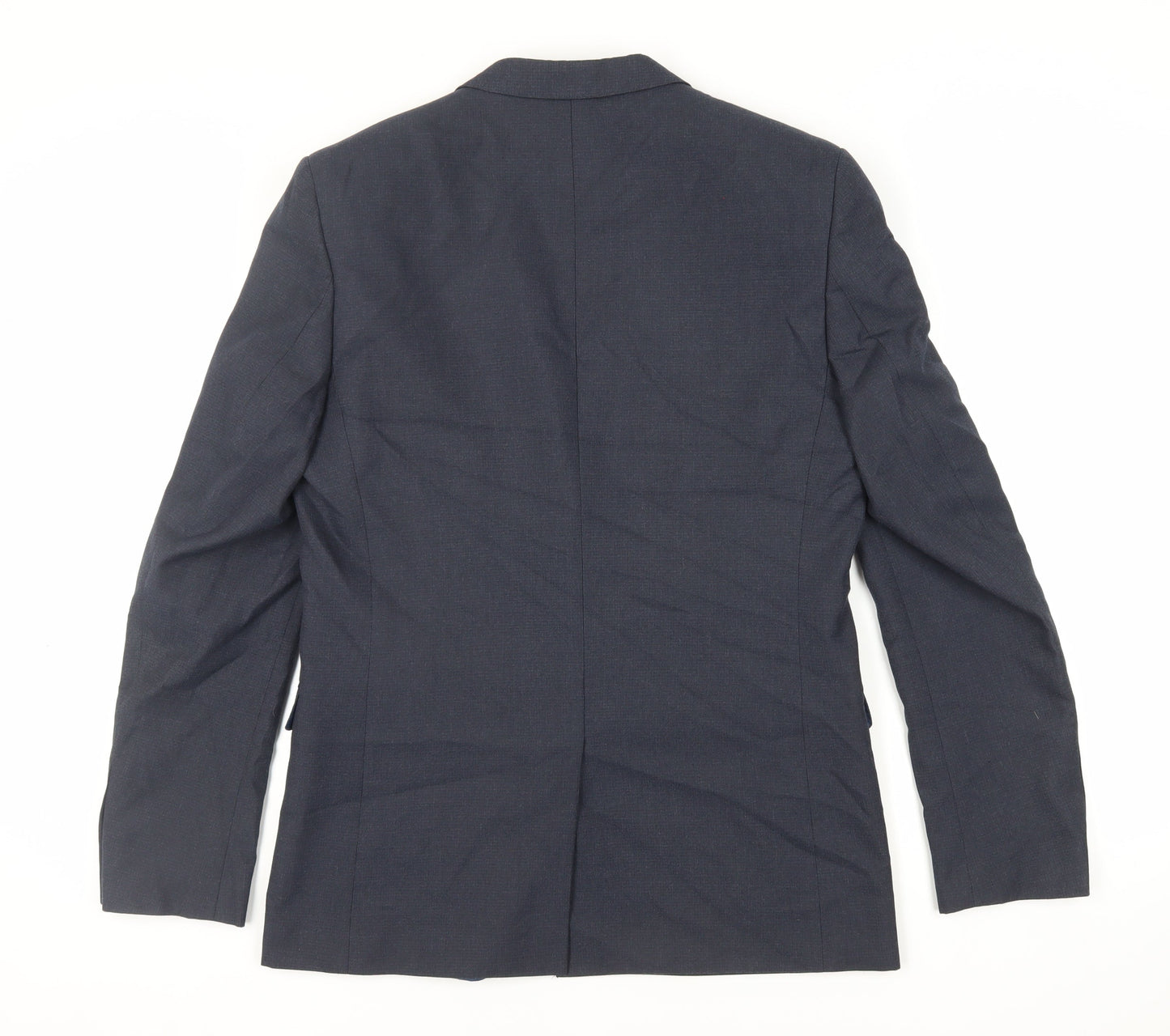 Mens UK Size 40 Marks and Spencer Regular Blue Suit Jacket