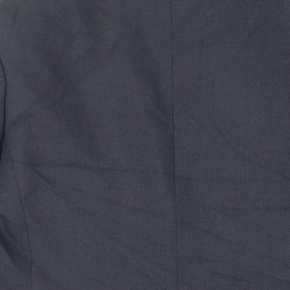Mens UK Size 40 Marks and Spencer Regular Blue Suit Jacket
