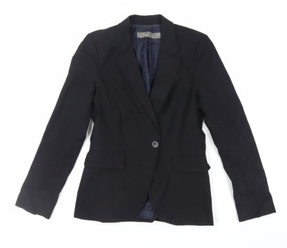 Womens UK Size 8 Zara Black Jacket
