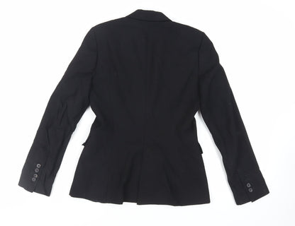 Womens UK Size 8 Zara Black Jacket