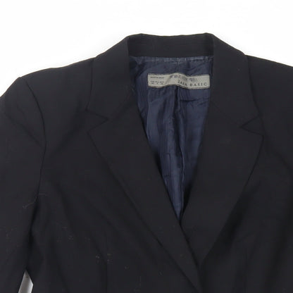 Womens UK Size 8 Zara Black Jacket