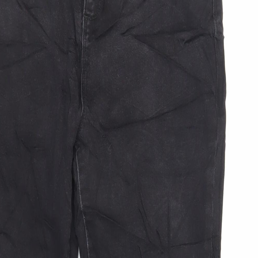 Very Womens Black Cotton Skinny Jeans Size 27 in L26 in Regular Zip - Short Length