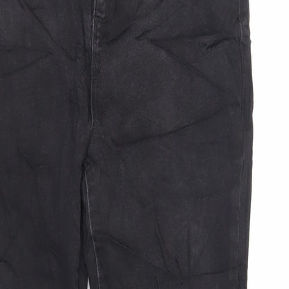 Very Womens Black Cotton Skinny Jeans Size 27 in L26 in Regular Zip - Short Length