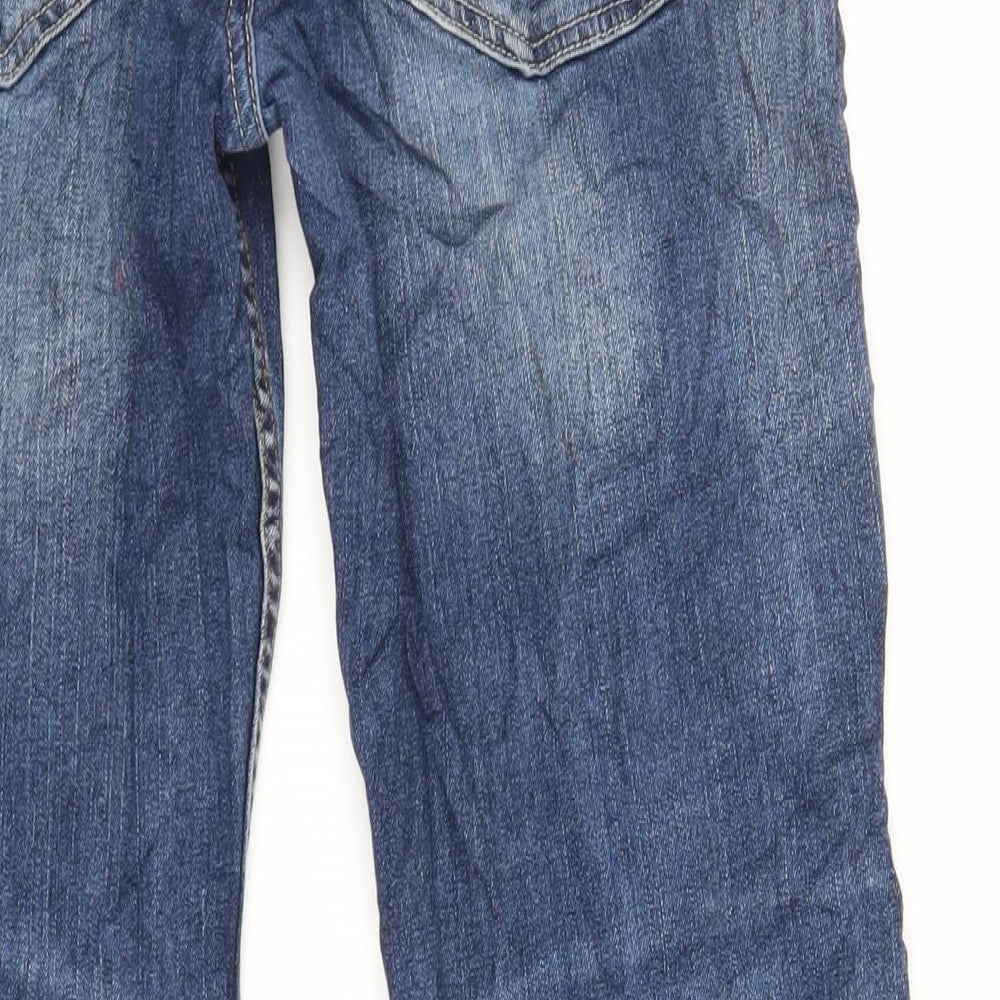 Burton Mens Blue Cotton Skinny Jeans Size 34 in L29 in Regular Zip