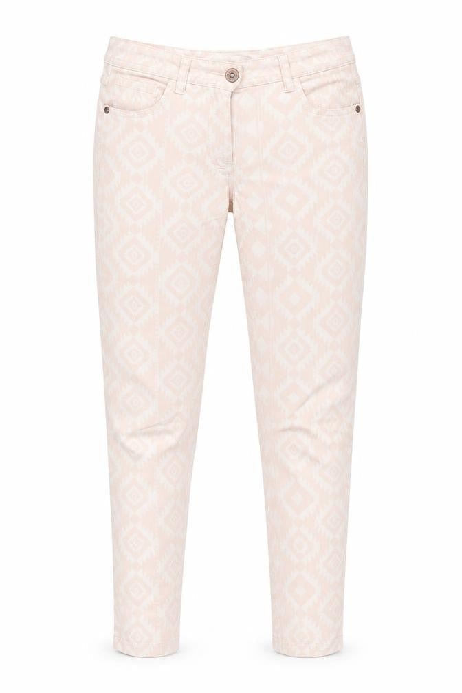 Womens UK Size 10 NEXT Regular Fit Skinny Pink Jeans