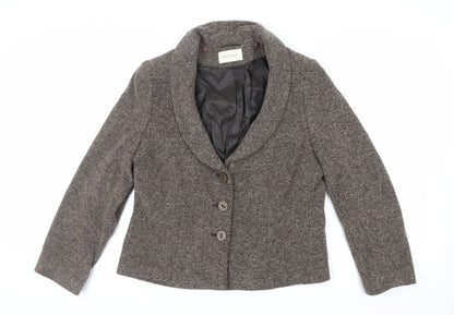 Womens UK Size 16 Minuet Brown Jacket
