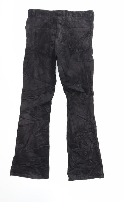 Womens UK Size 8 Marks and Spencer Regular Fit  Black Trousers