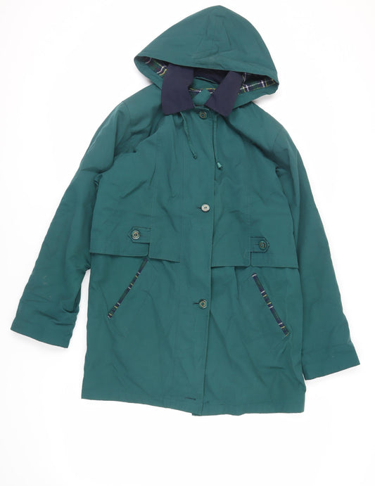 Womens UK Size 10 David Barry Green Jacket
