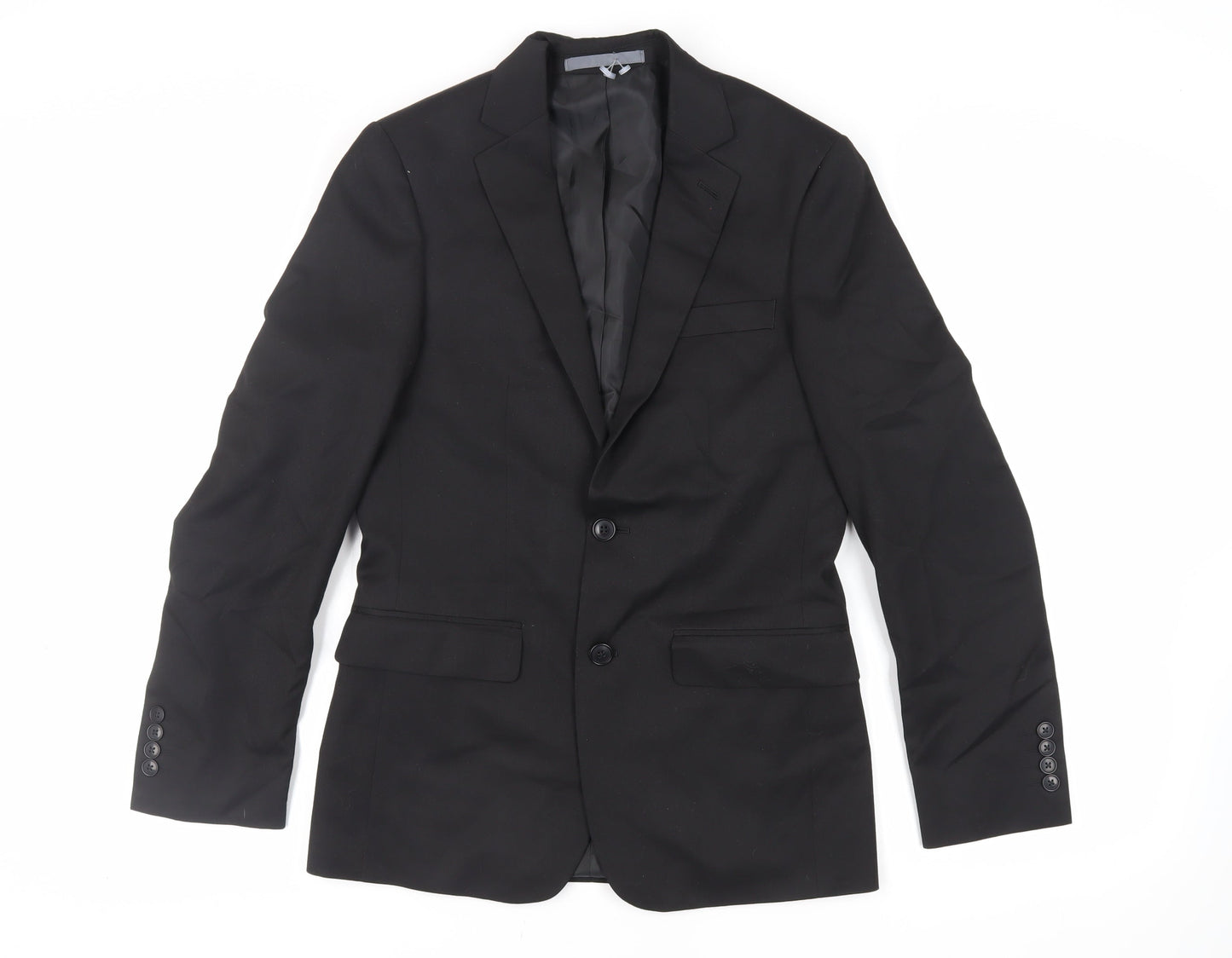 Mens UK Size 36 Marks and Spencer Regular Black Suit Jacket