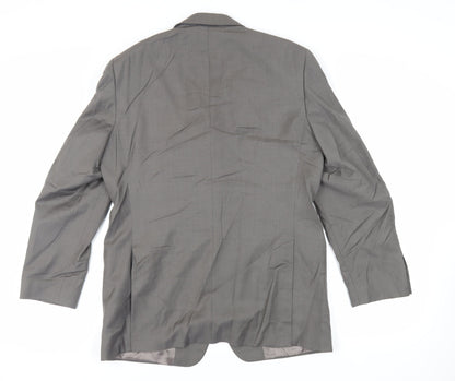 Mens UK Size 40 Marks and Spencer Regular Grey Suit Jacket