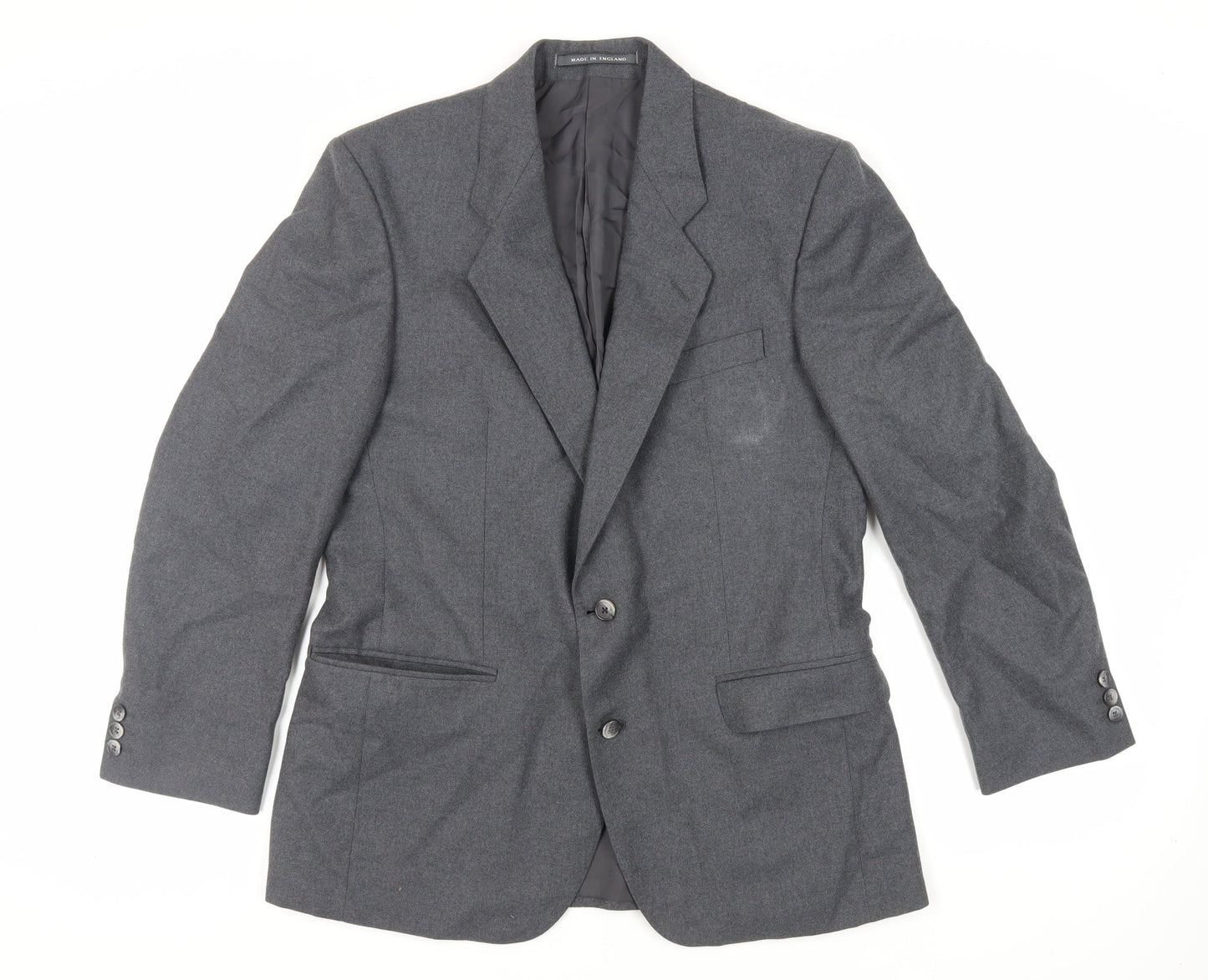 Mens UK Size 40 The Label Regular Grey Suit Jacket