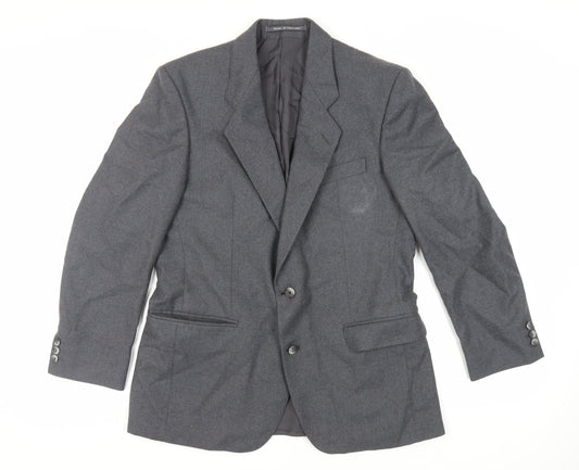 Mens UK Size 40 The Label Regular Grey Suit Jacket
