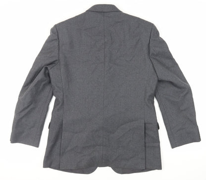 Mens UK Size 40 The Label Regular Grey Suit Jacket