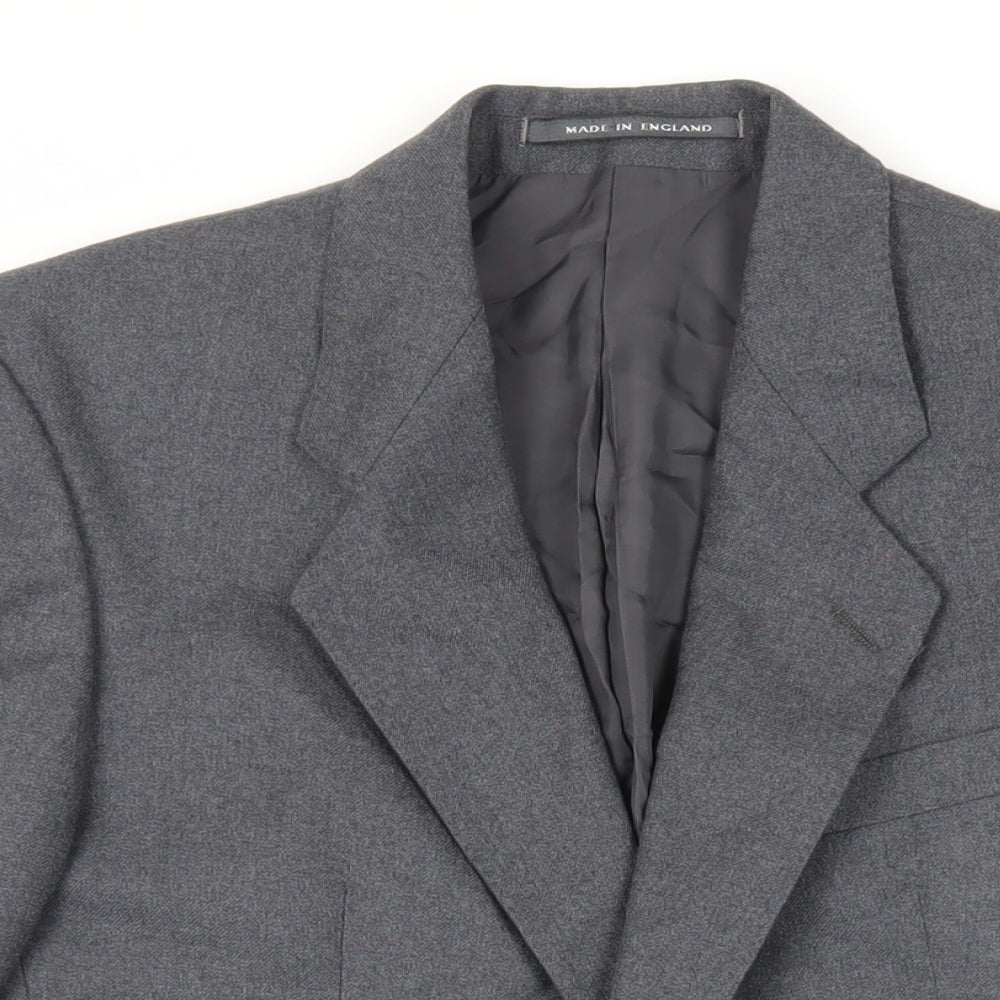 Mens UK Size 40 The Label Regular Grey Suit Jacket