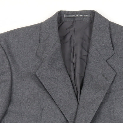 Mens UK Size 40 The Label Regular Grey Suit Jacket