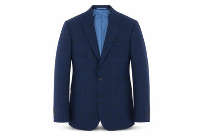 Mens UK Size 44 Moss 1851 Regular Blue Suit Jacket