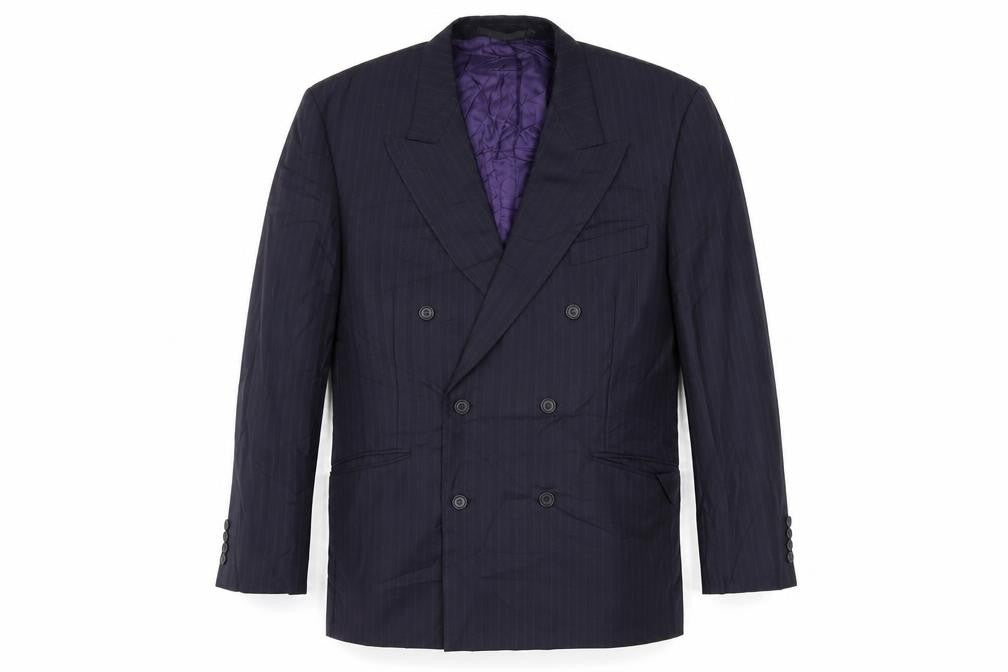 Mens UK Size 42 Marks and Spencer Regular Blue Suit Jacket
