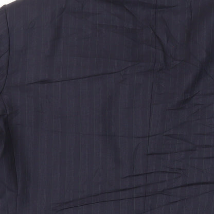 Mens UK Size 42 Marks and Spencer Regular Blue Suit Jacket