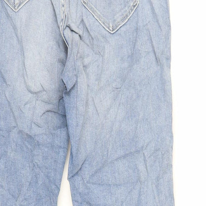Womens UK Size 29 in H&M Regular Fit Skinny Blue Jeans