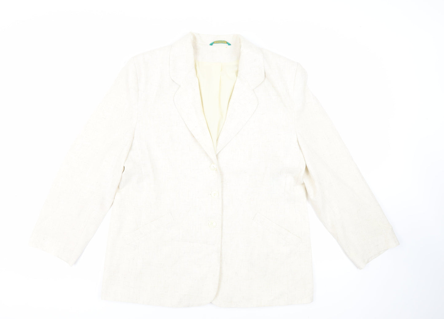 Womens UK Size 18 Canda Ivory Jacket