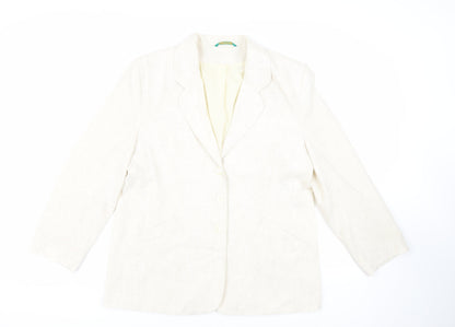 Womens UK Size 18 Canda Ivory Jacket