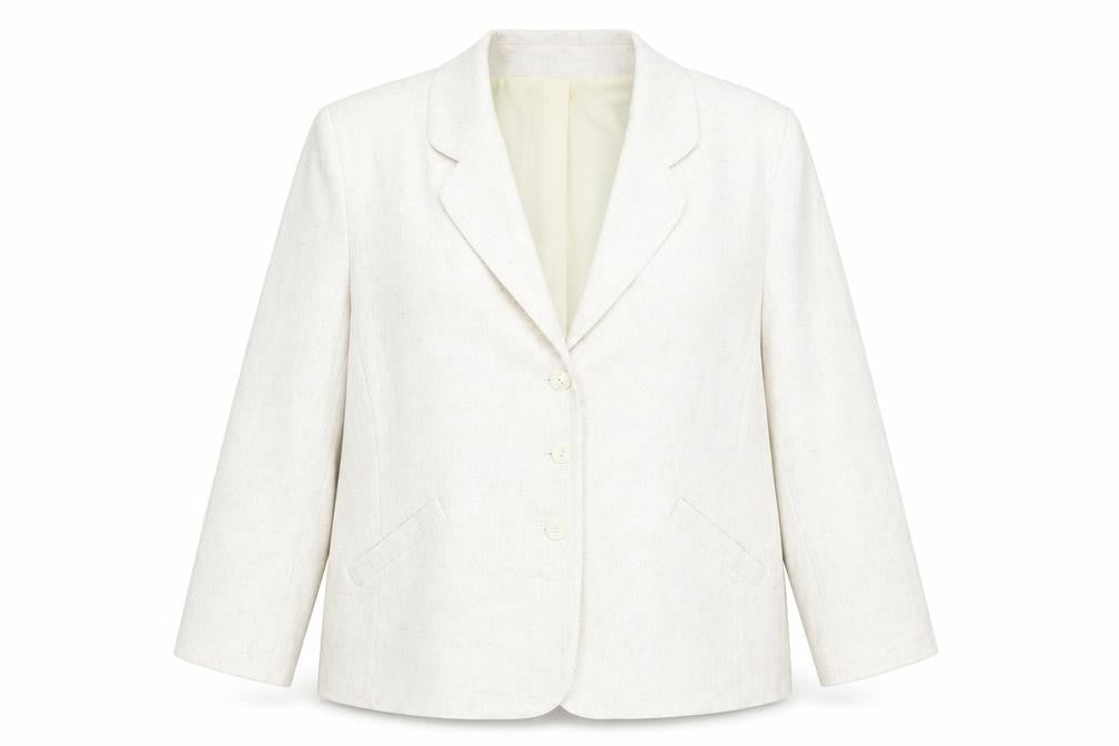Womens UK Size 18 Canda Ivory Jacket