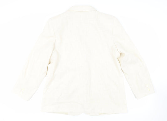 Womens UK Size 18 Canda Ivory Jacket