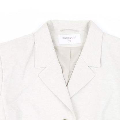 Womens UK Size 18 Bonmarché Grey Jacket