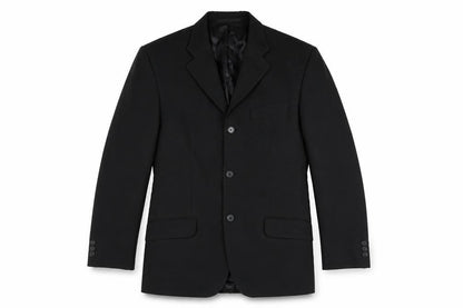 Mens UK Size 38 Linea Regular Black Suit Jacket