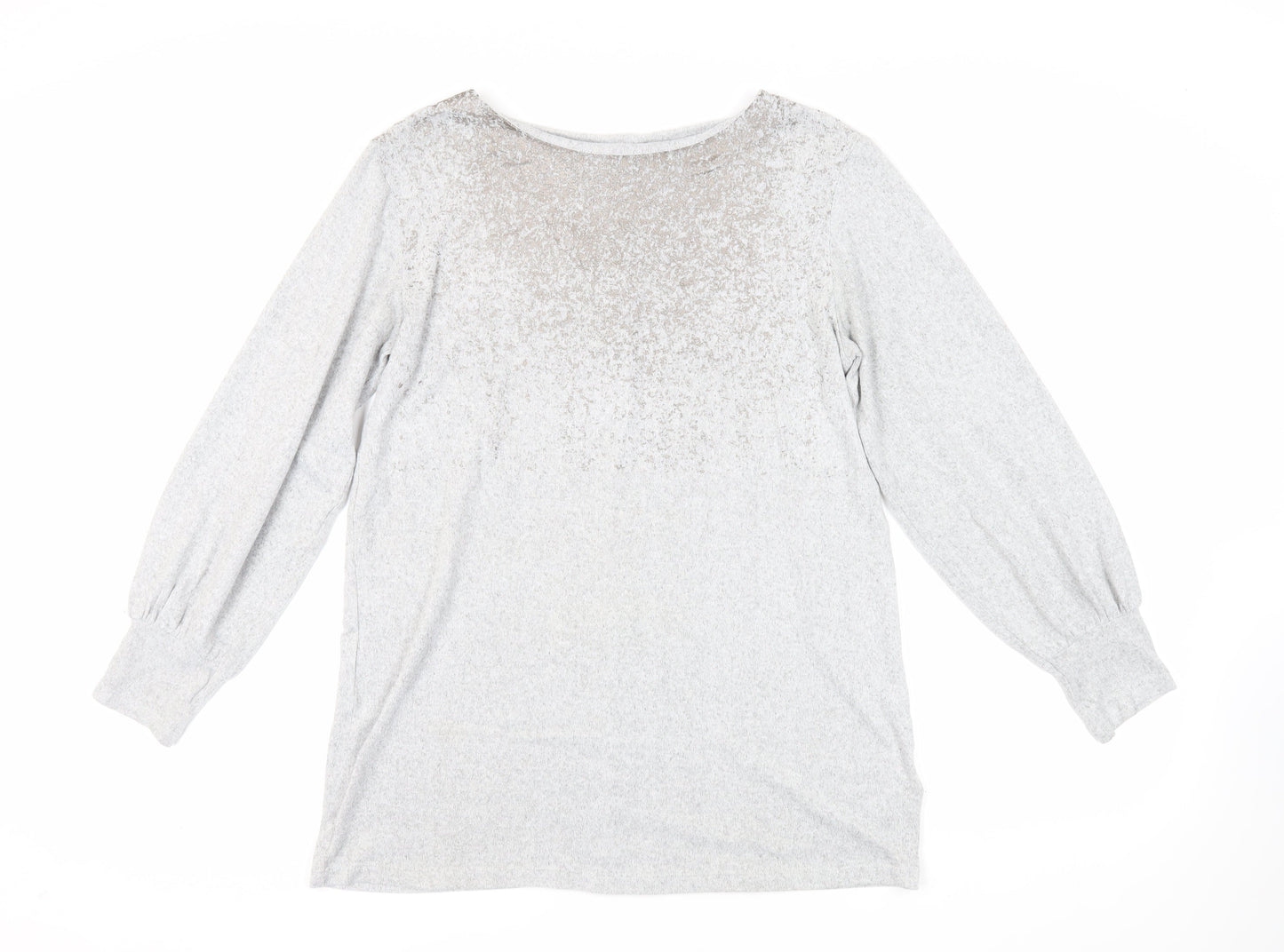 Womens UK Size 12 Marks and Spencer Grey Pullover Jumper