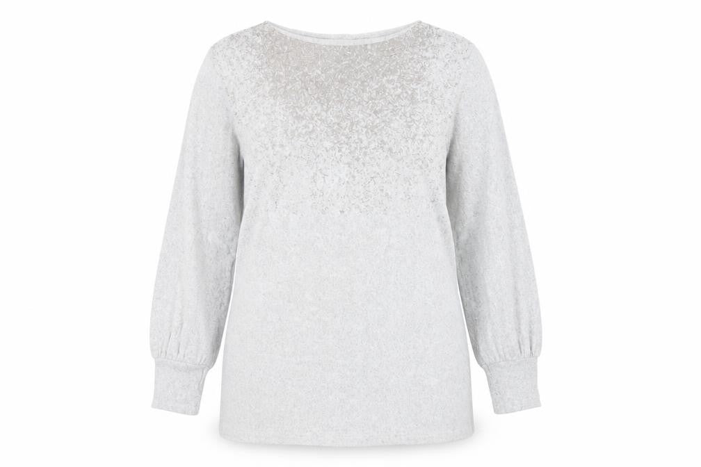 Womens UK Size 12 Marks and Spencer Grey Pullover Jumper
