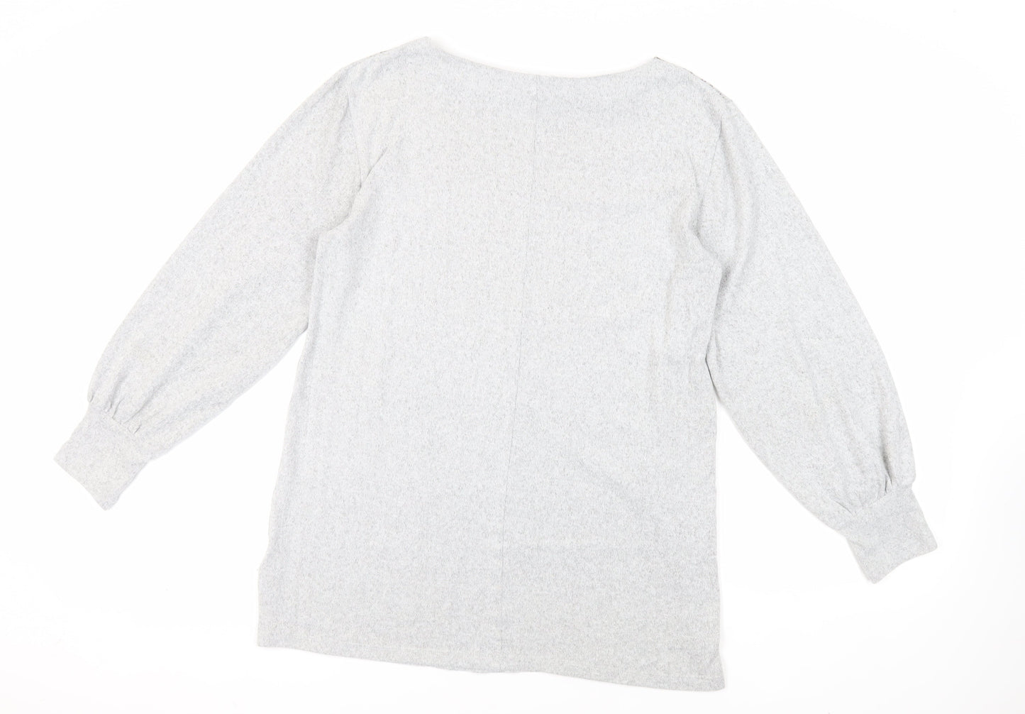 Womens UK Size 12 Marks and Spencer Grey Pullover Jumper